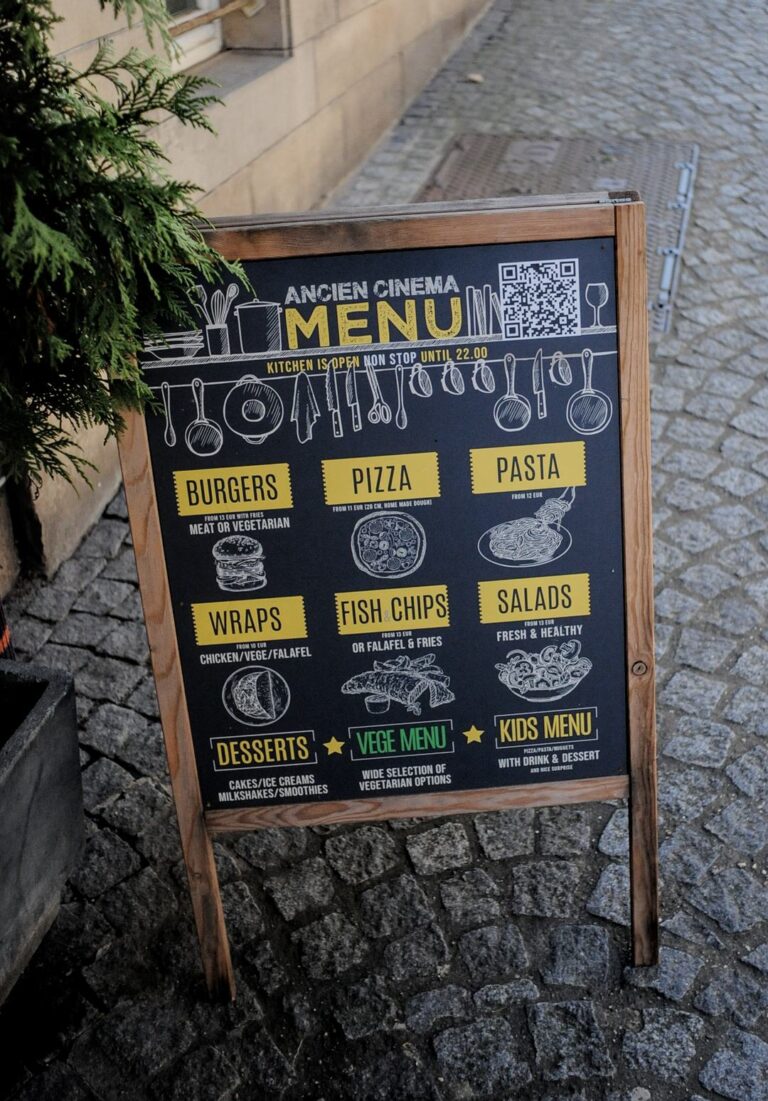 Ancient Cinema Menu: Charming Vianden Dining Spot