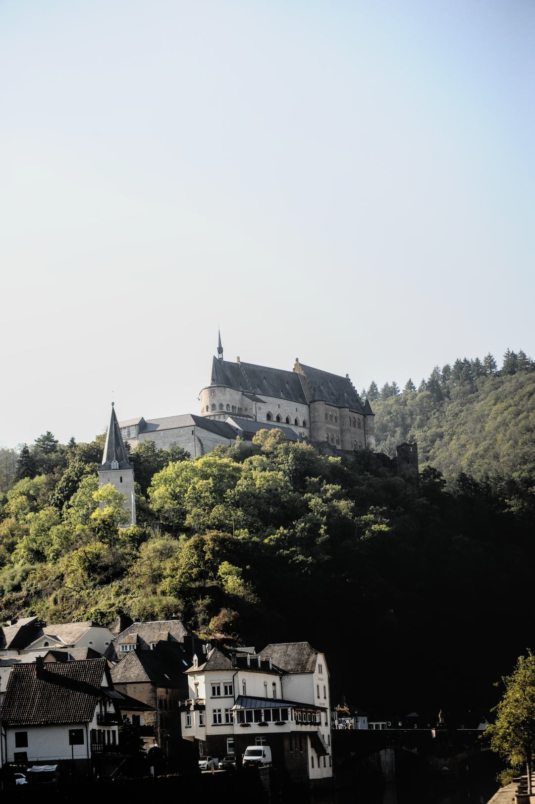Picturesque Vianden Castle: Village Walk Instagram Gem