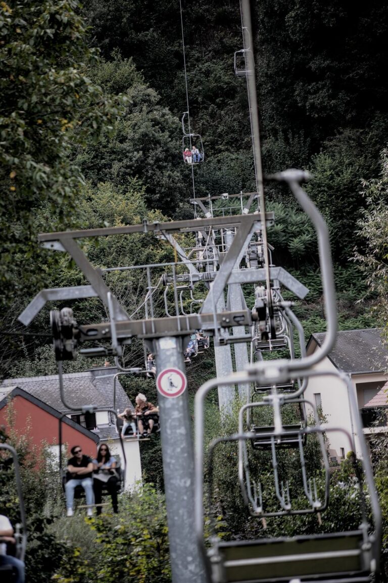 Scenic Forest Chairlift Adventure in Vianden